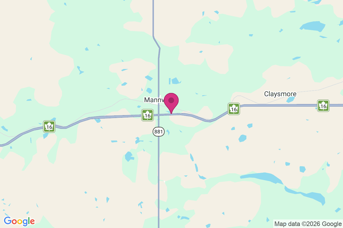 Mannville map