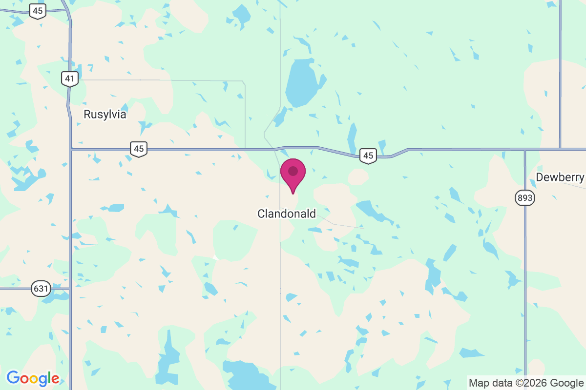 Clandonald map