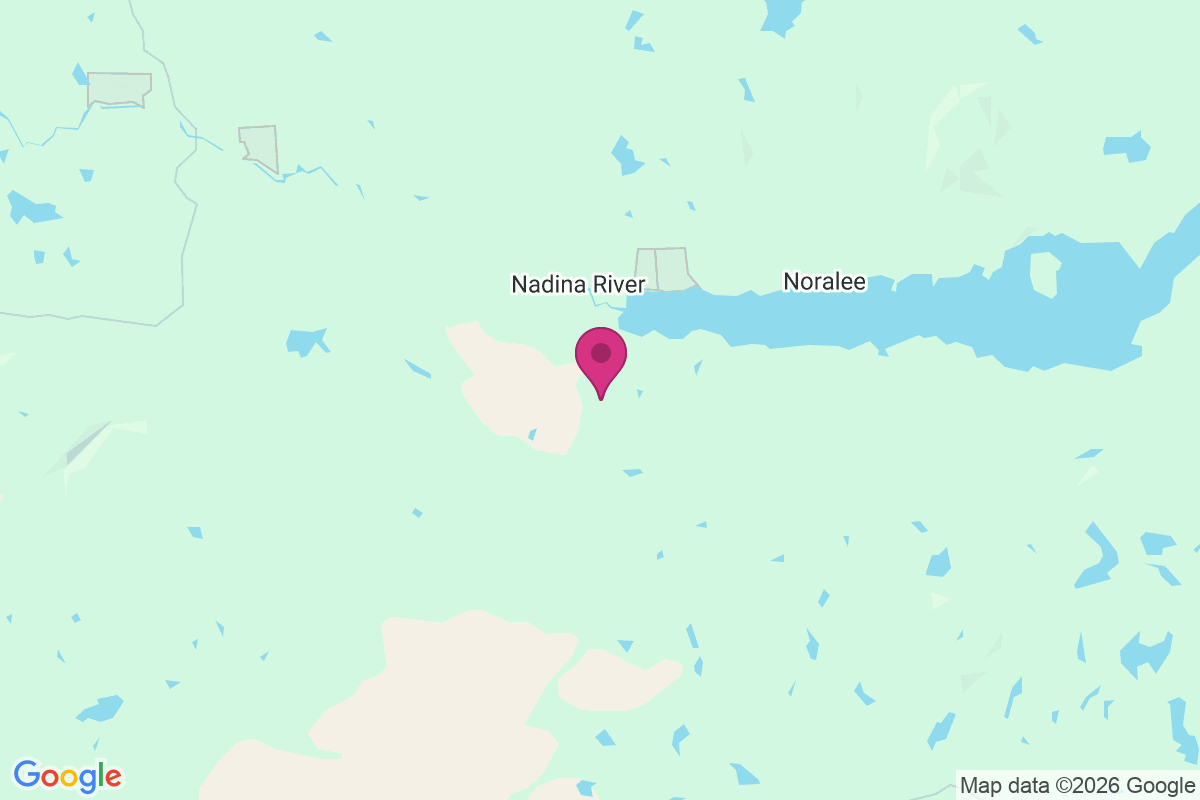 Nadina River map