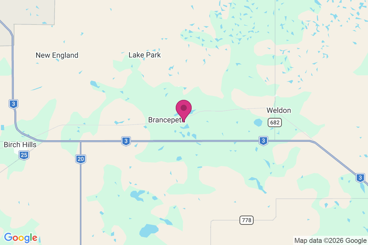 Brancepeth map