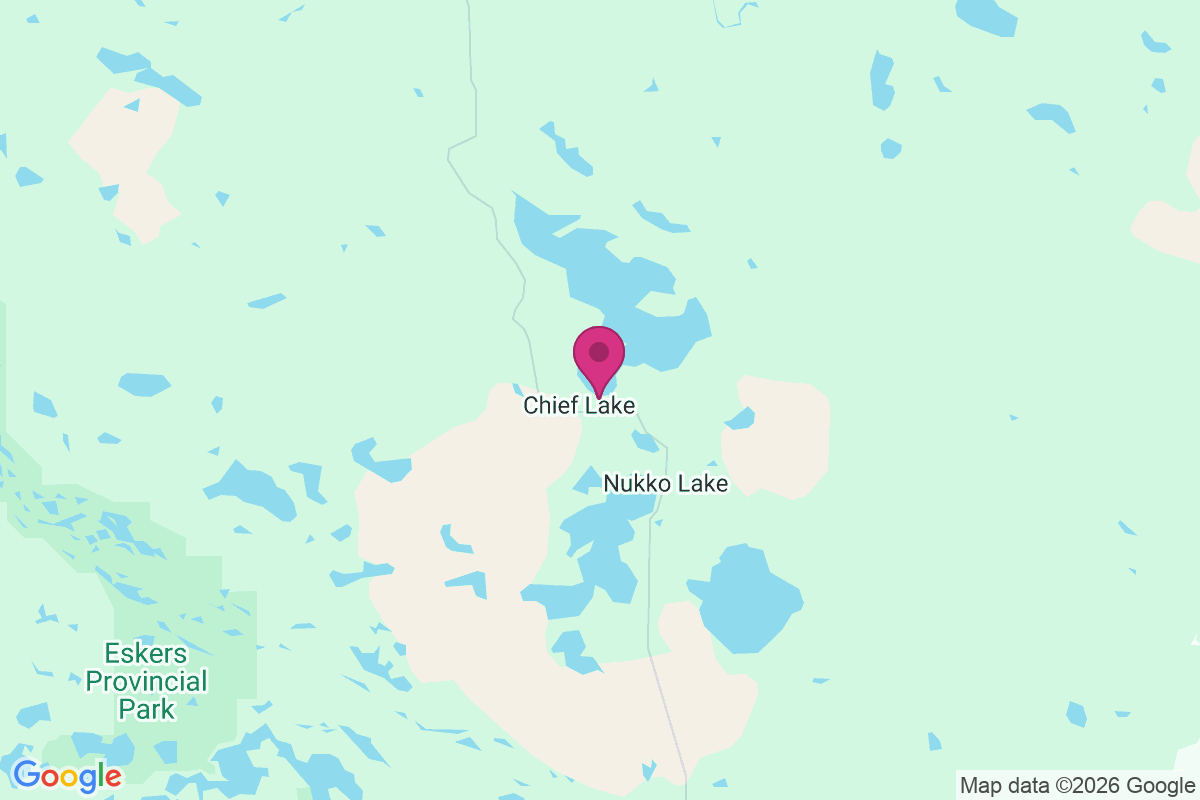 Chief Lake map
