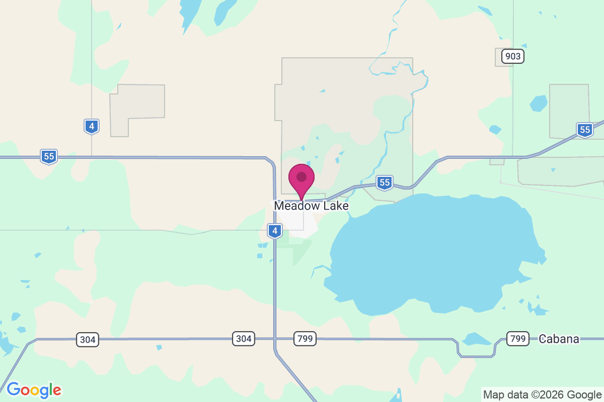 Meadow Lake map