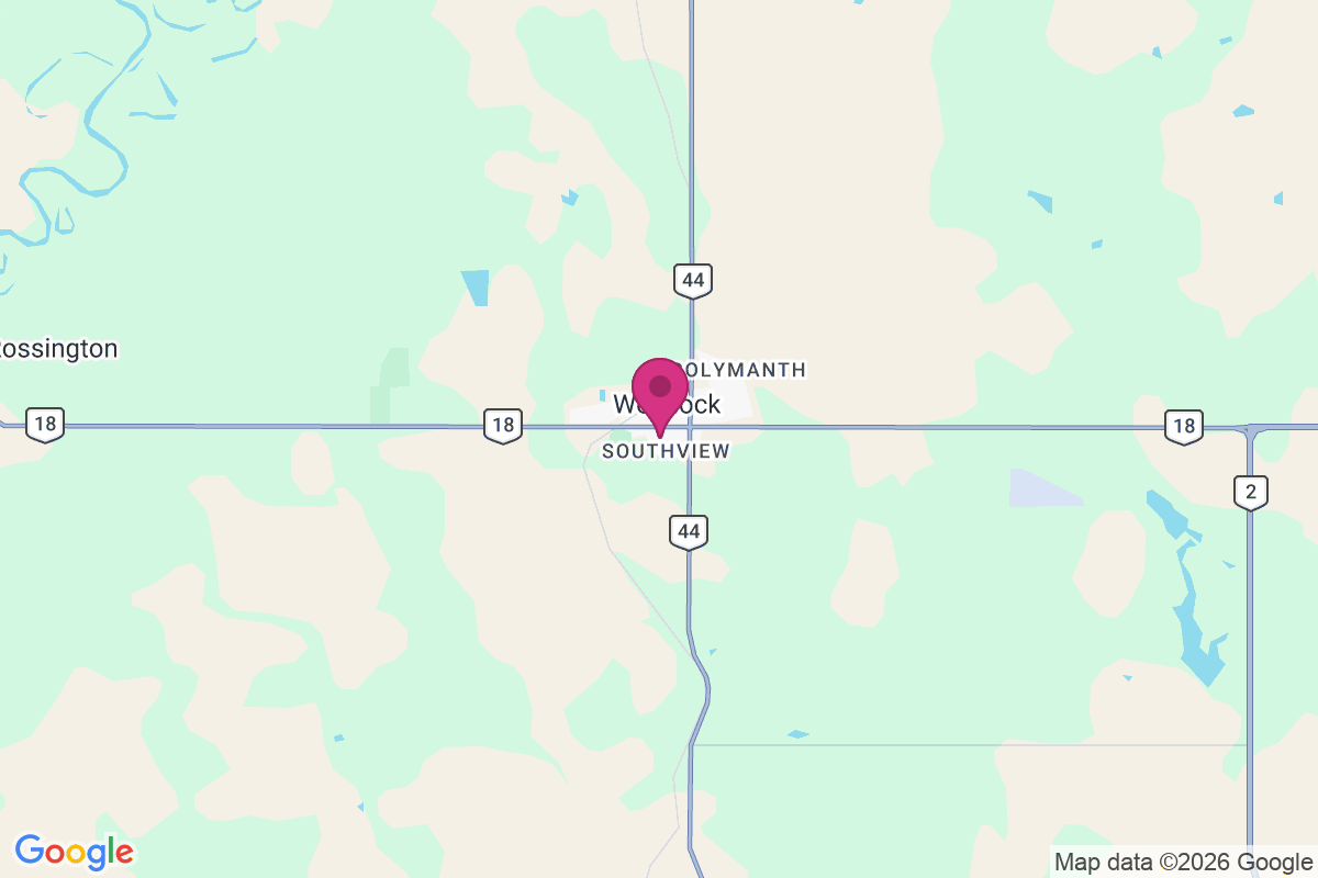 Westlock map