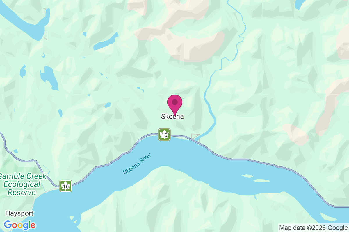 Skeena map