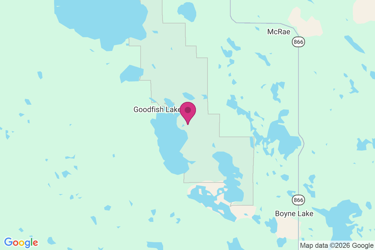 Goodfish Lake map