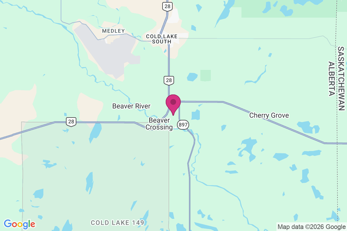 Beaver Crossing map