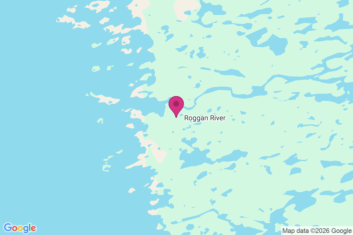Roggan River map