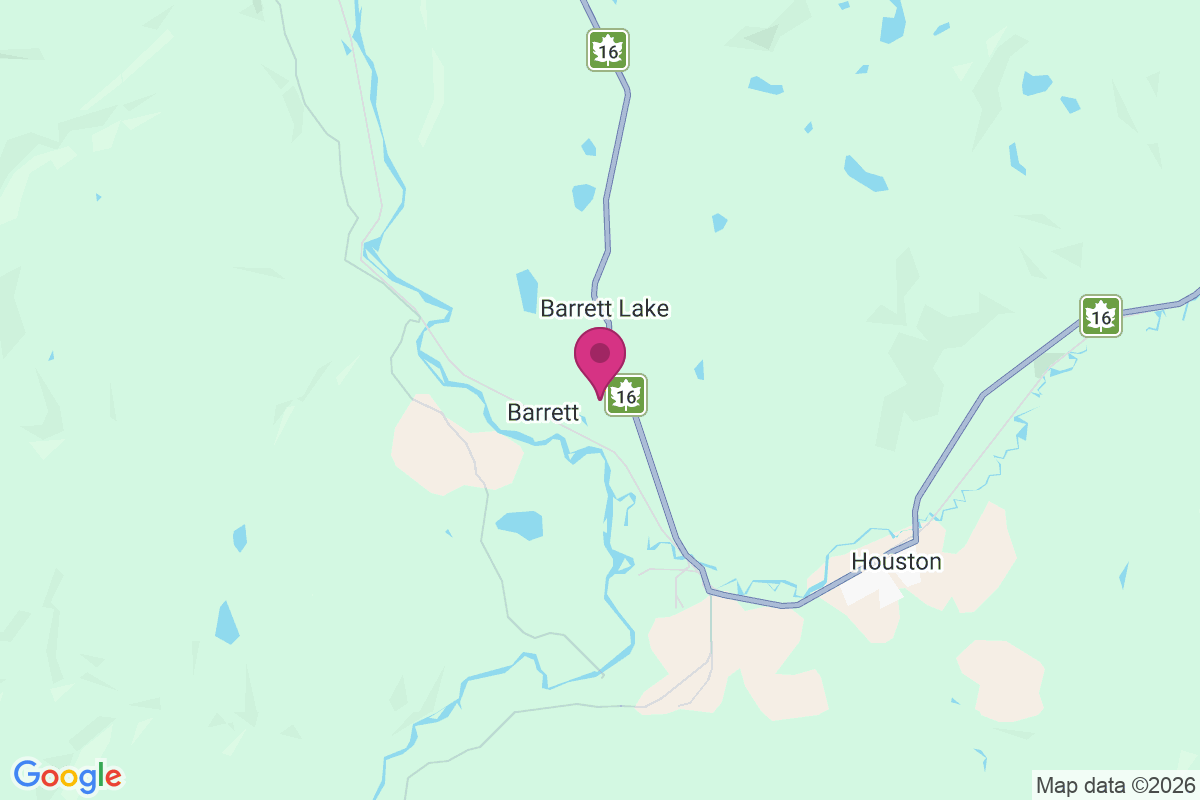 Barrett Lake map