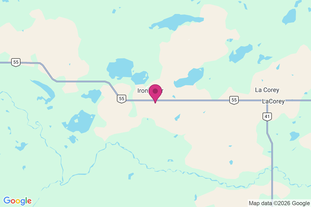 Iron River map
