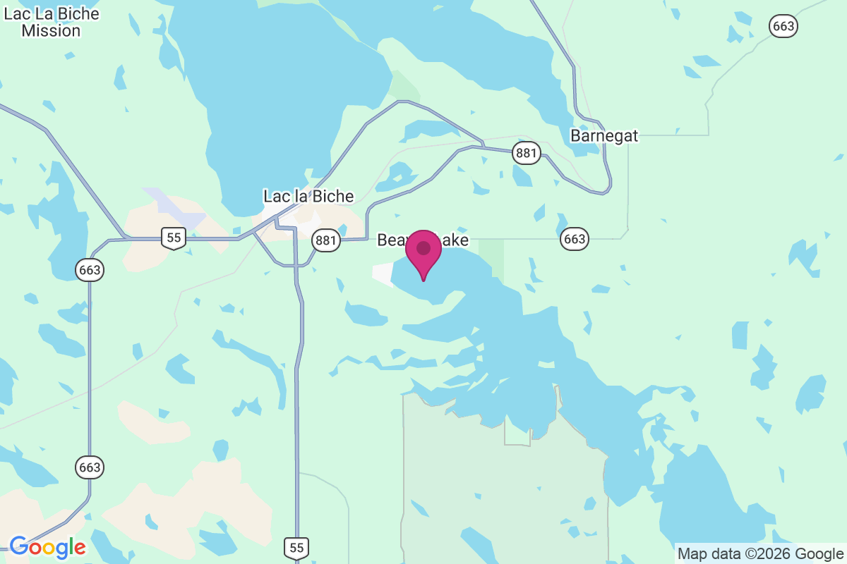 Beaver Lake map