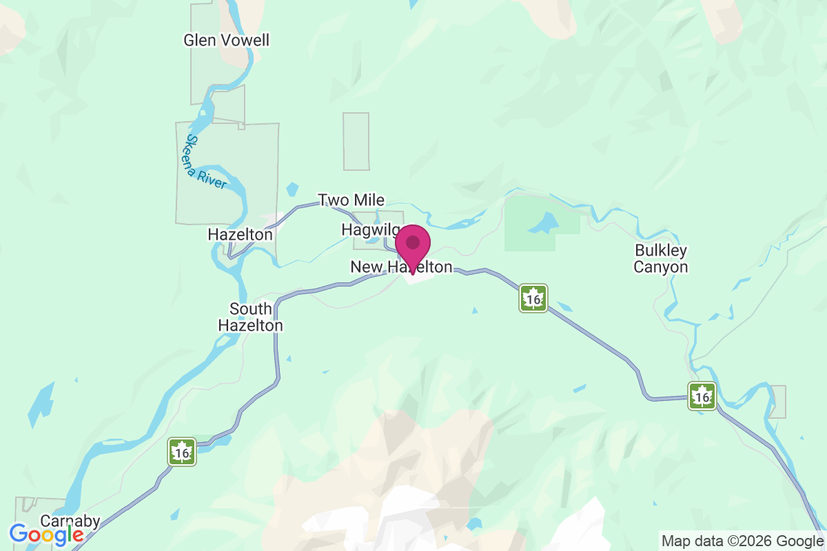 South Hazelton map