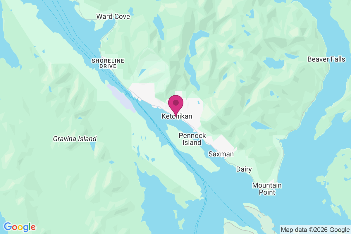 Ketchikan map