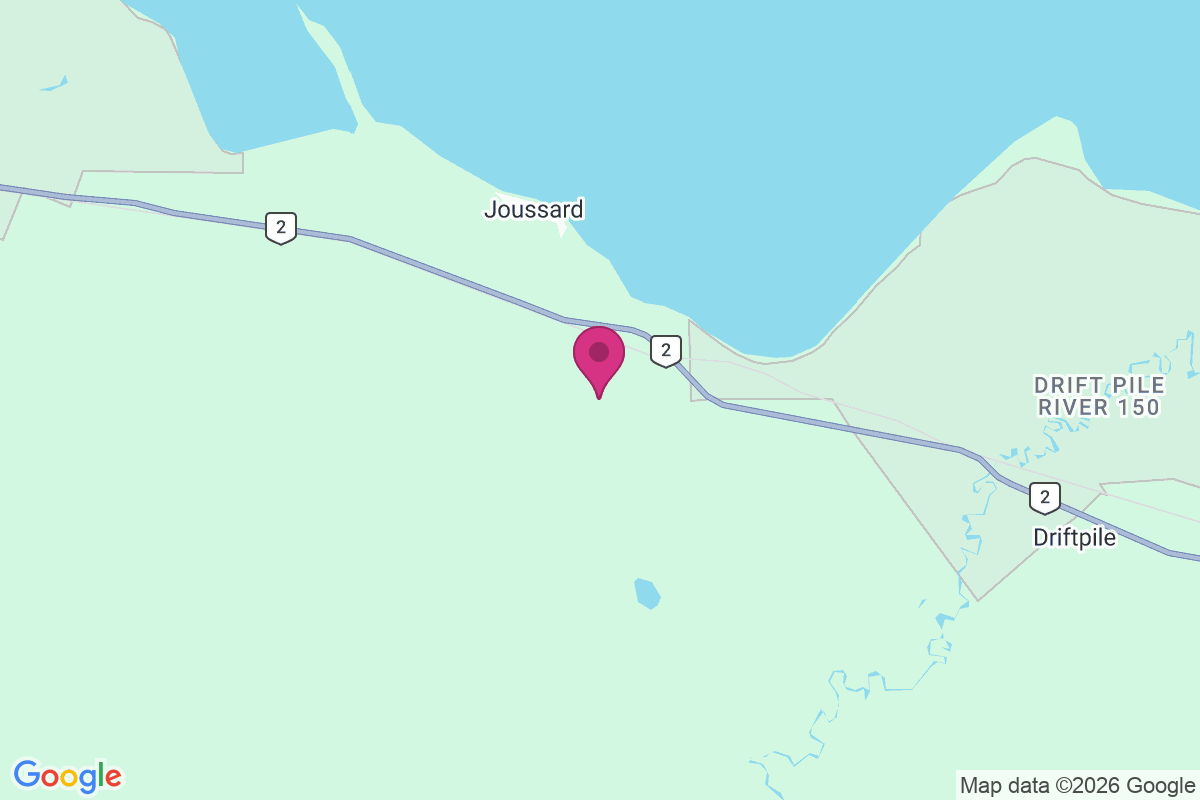 Joussard map
