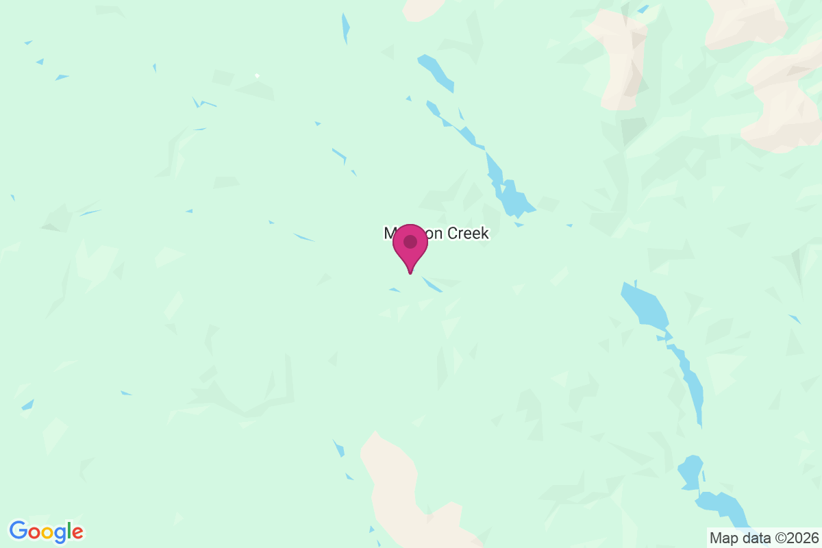 Manson Creek map