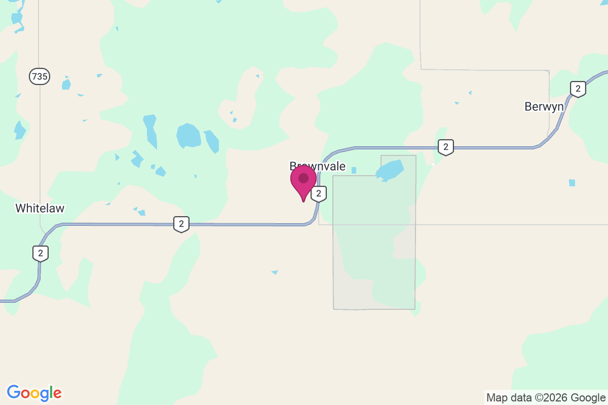 Brownvale map