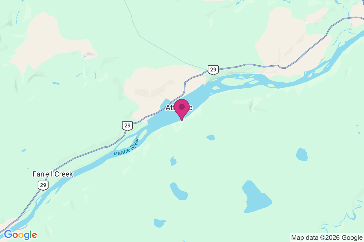Attachie map