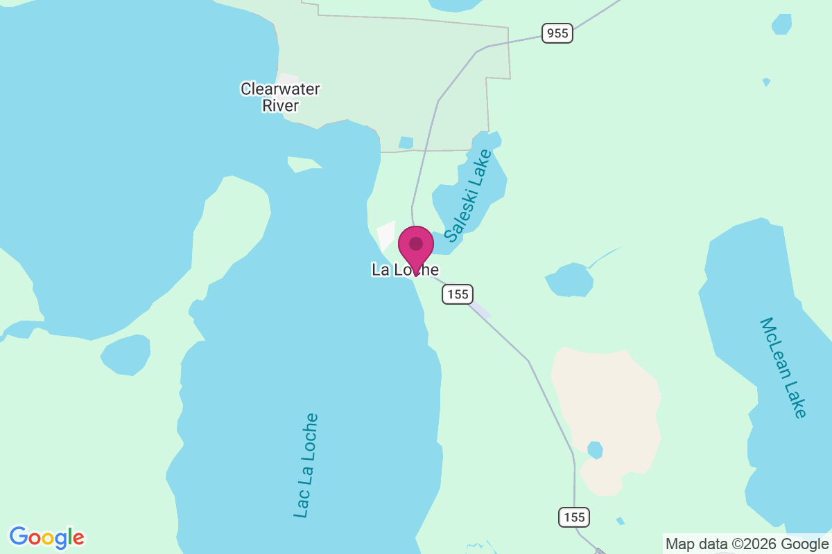 La Loche map