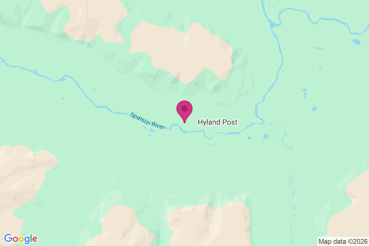 Hylands Post map