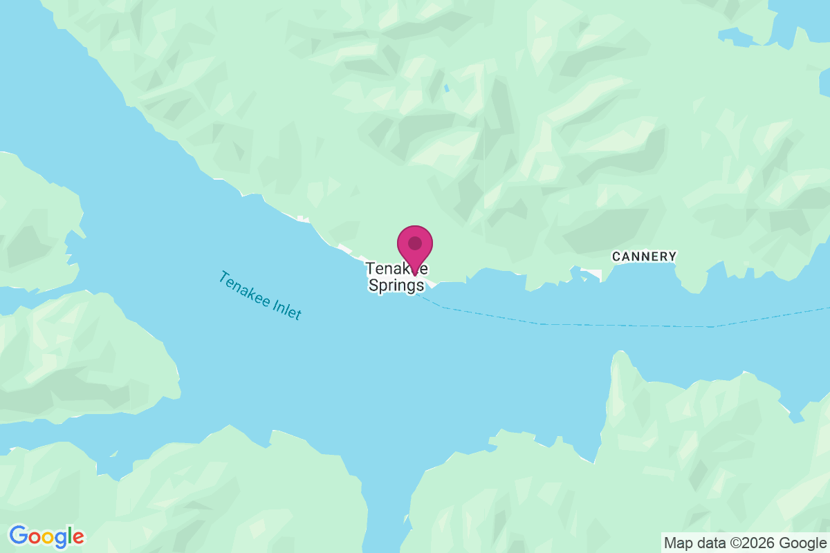 Tenakee Springs map