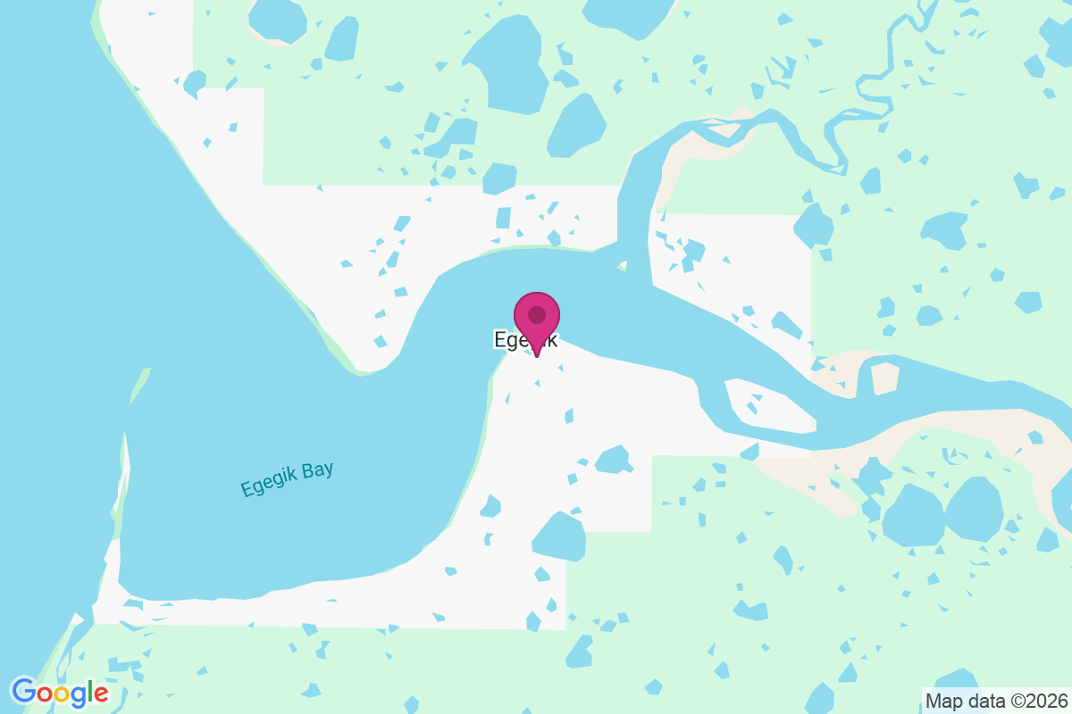 Egegik map