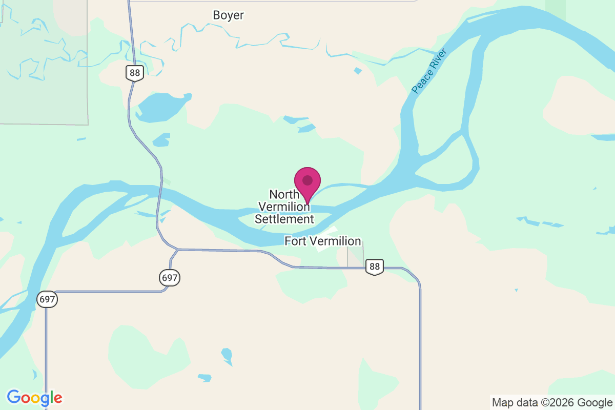North Vermilion map