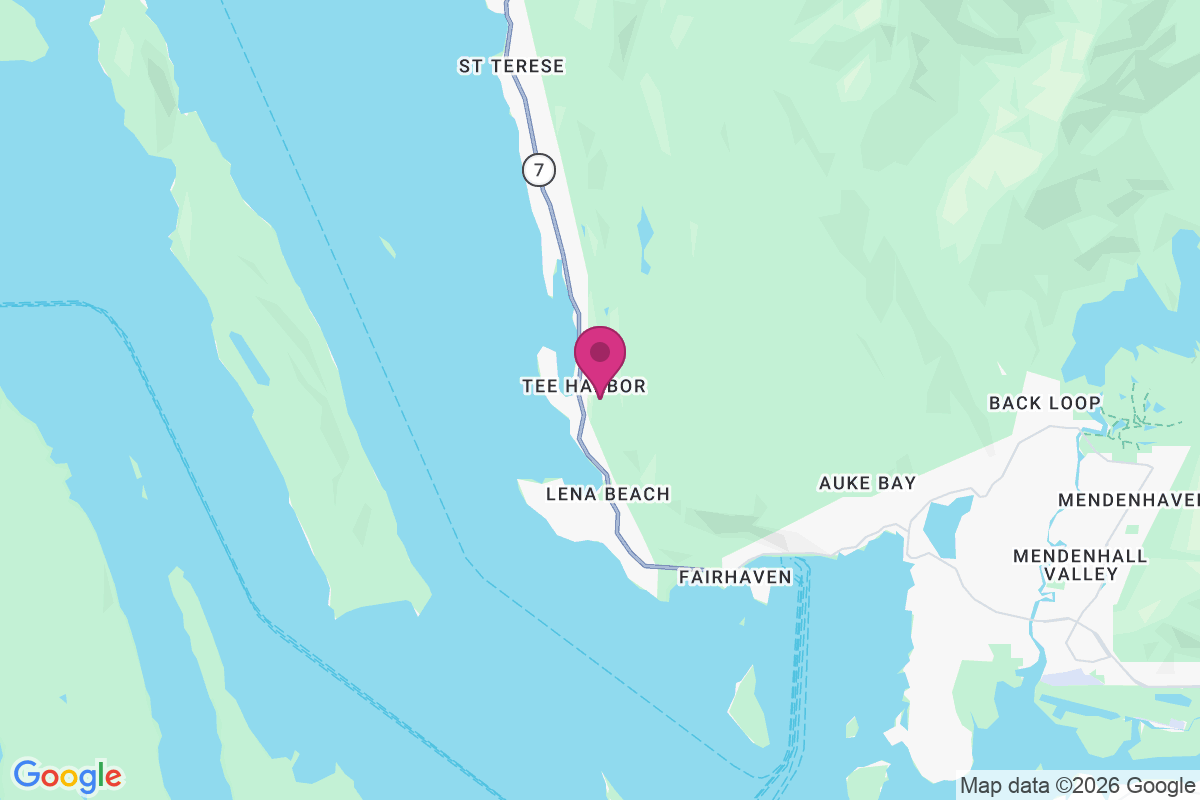 Tee Harbor map
