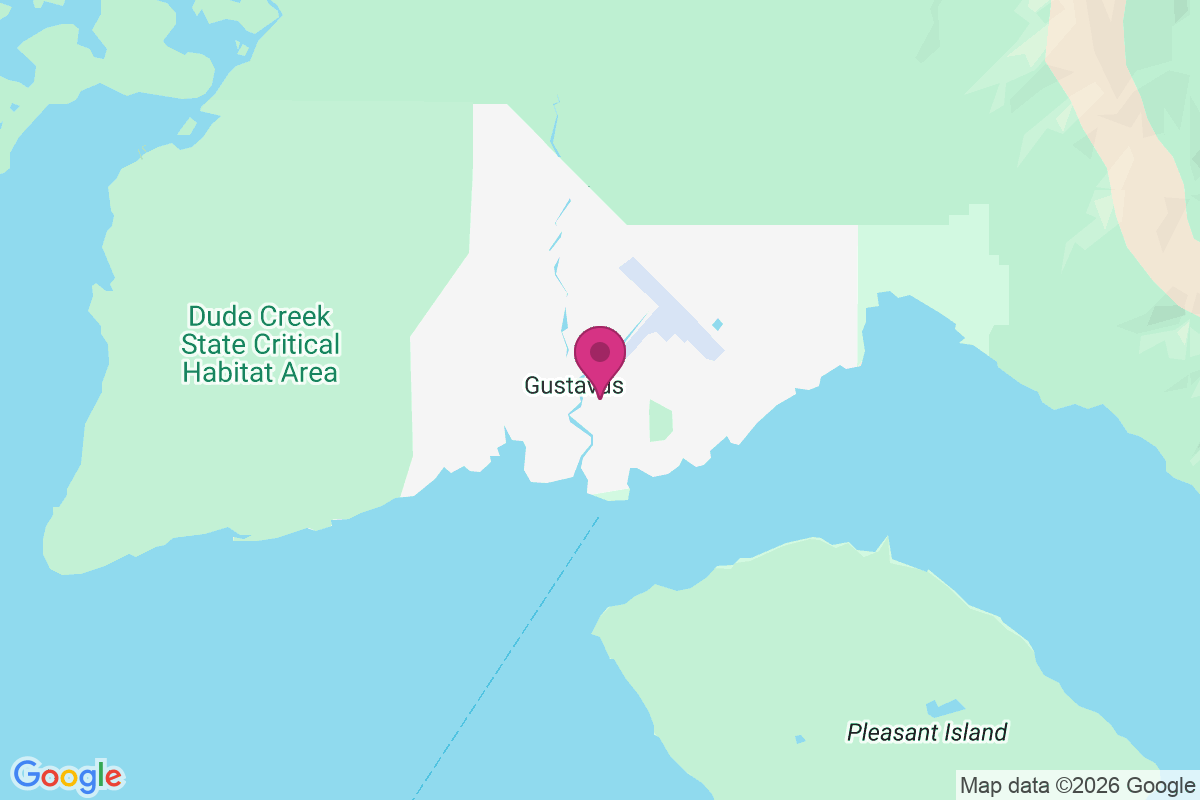 Gustavus map