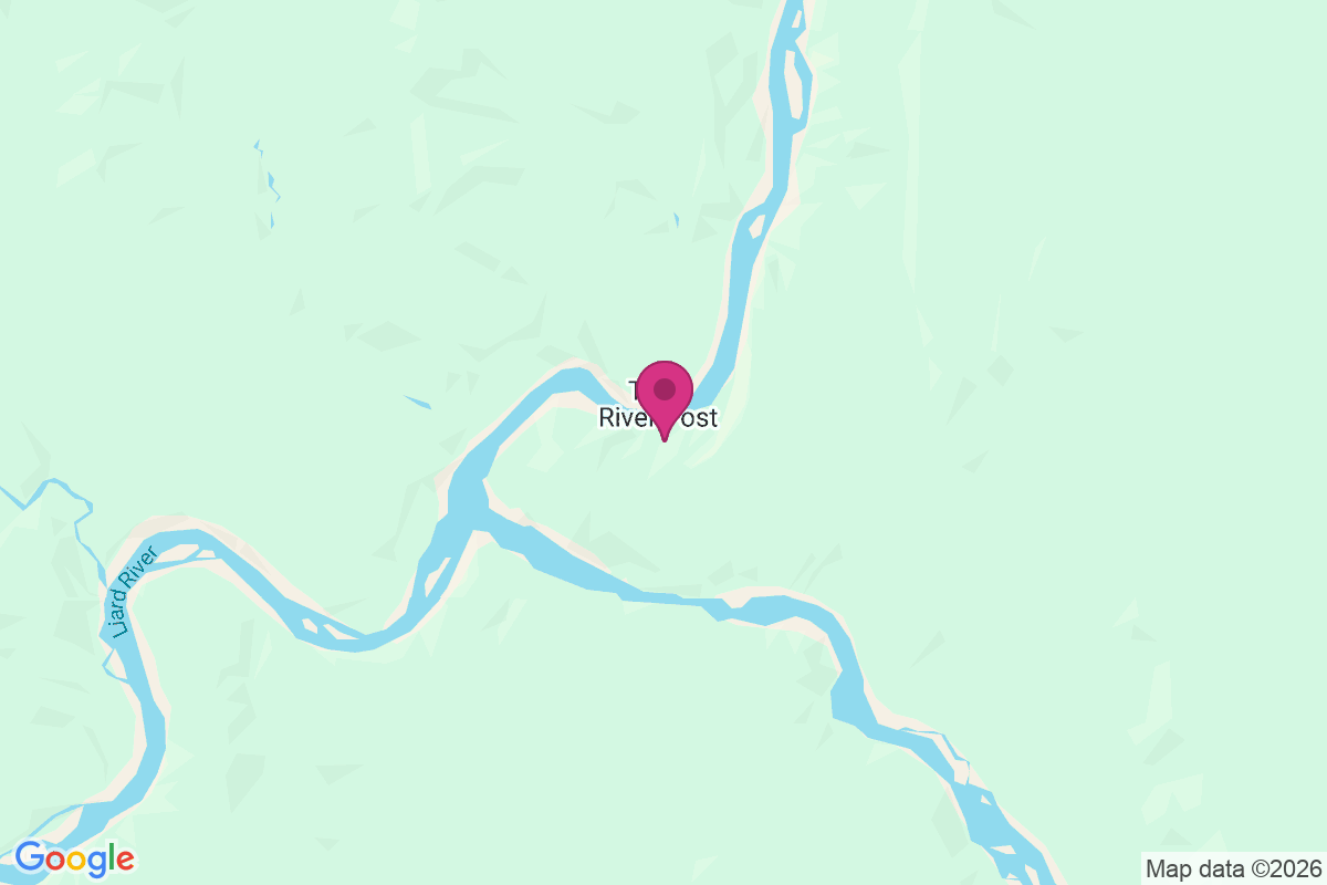 Toad River Post map