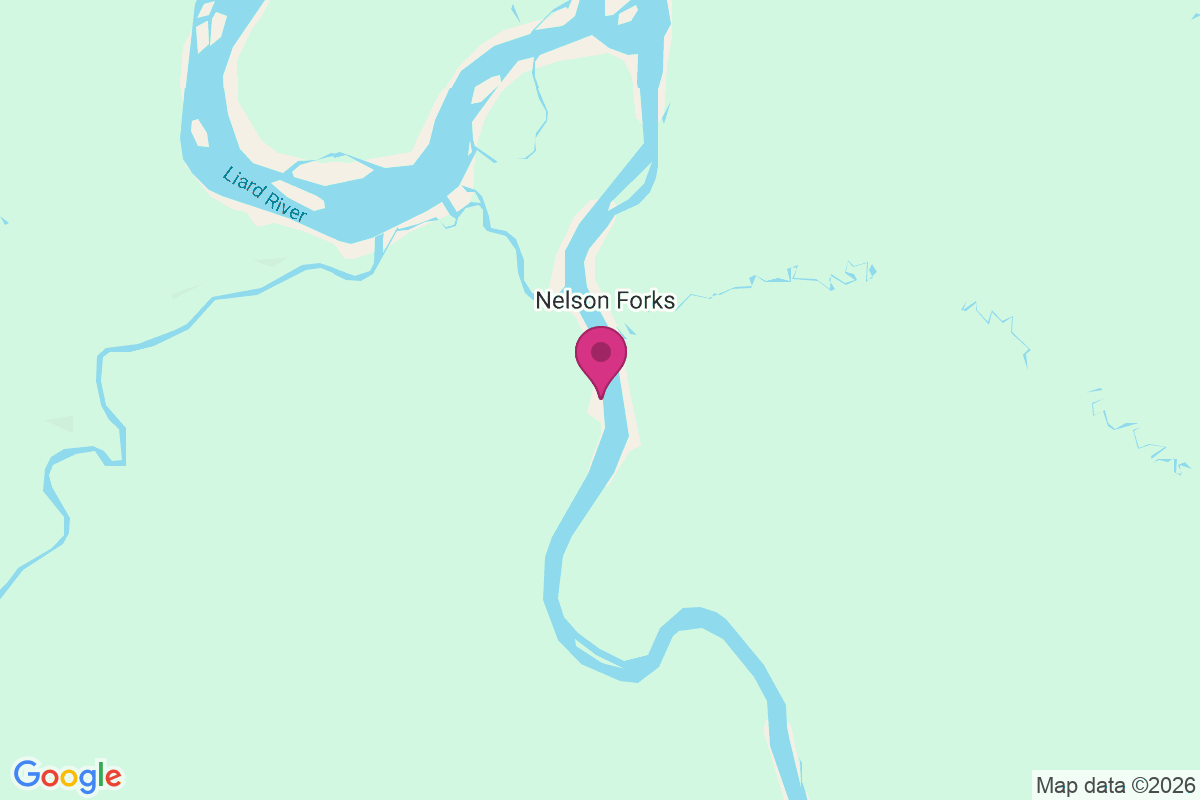 Nelson Forks map