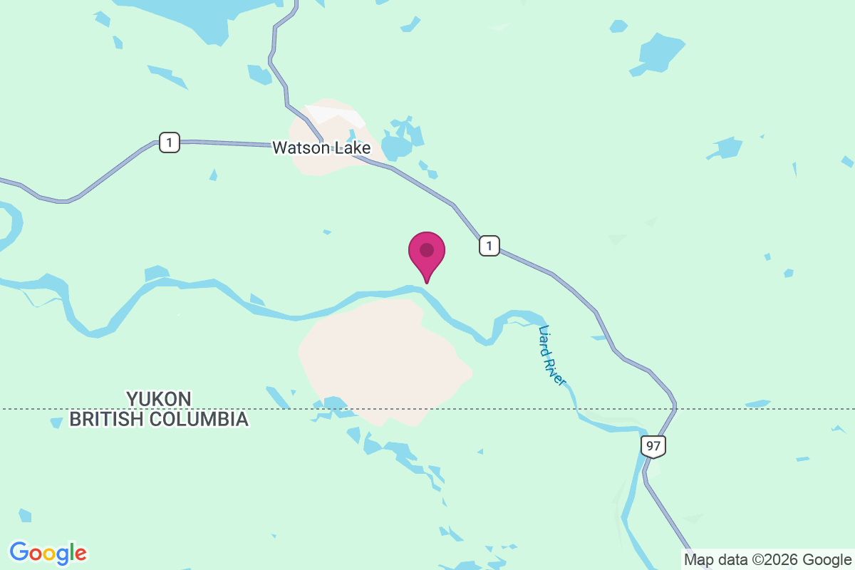 Watson Lake map