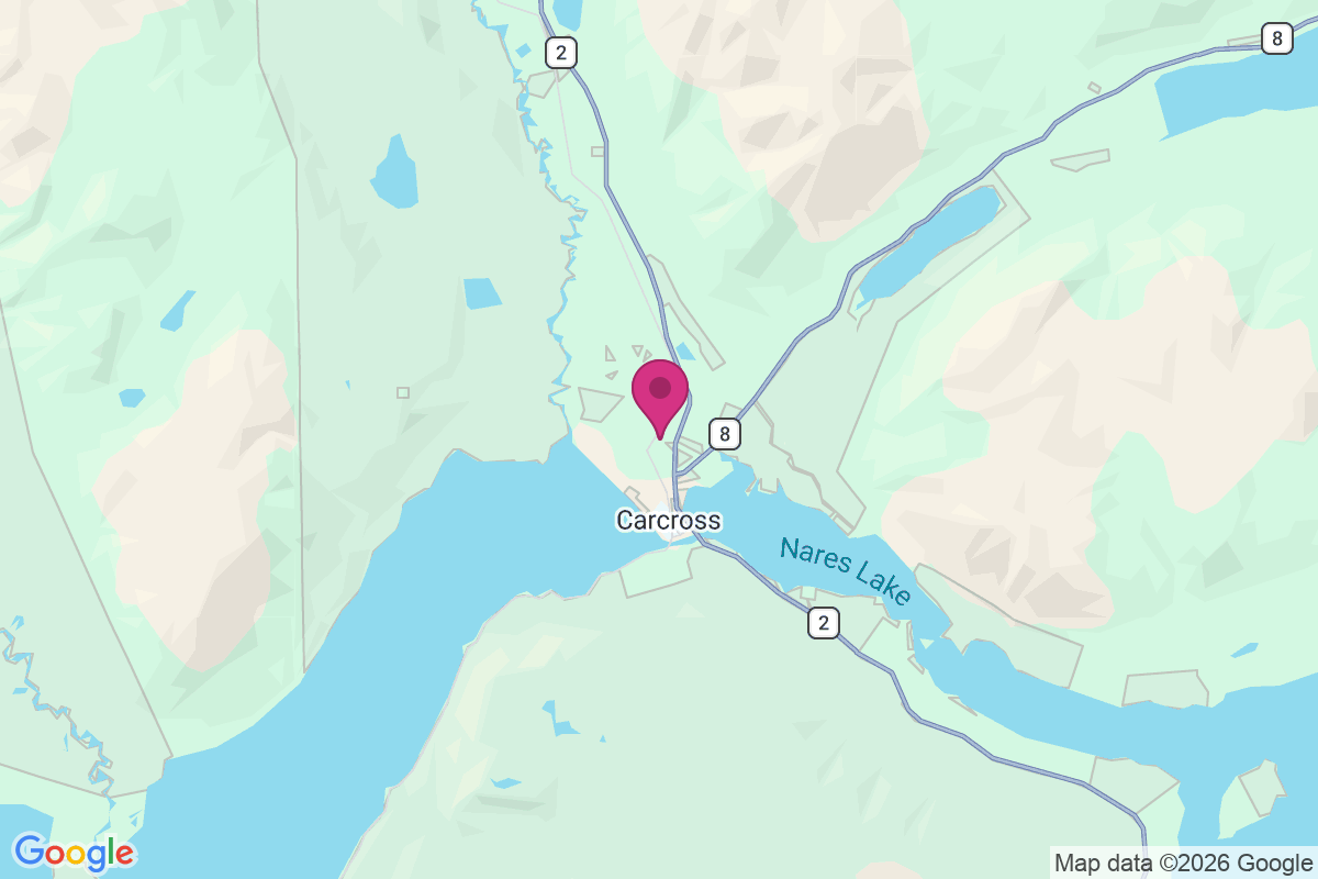 Carcross map