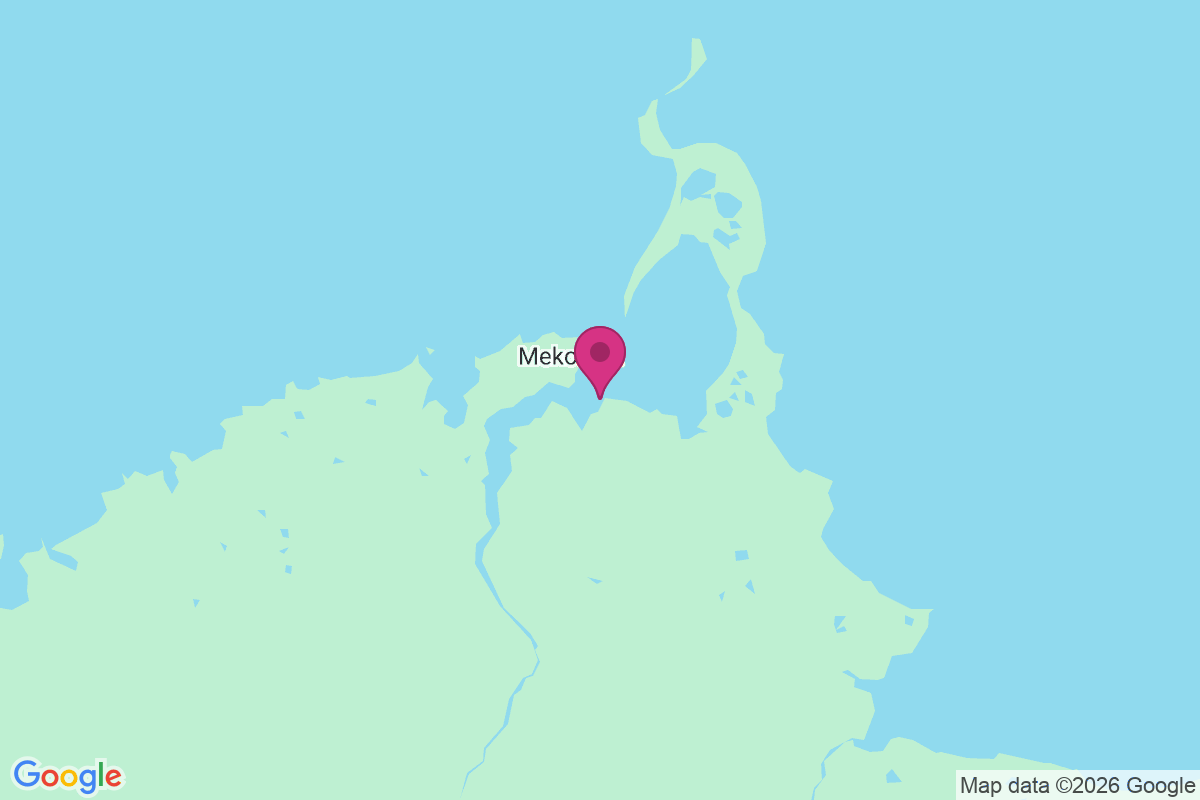 Mekoryuk map