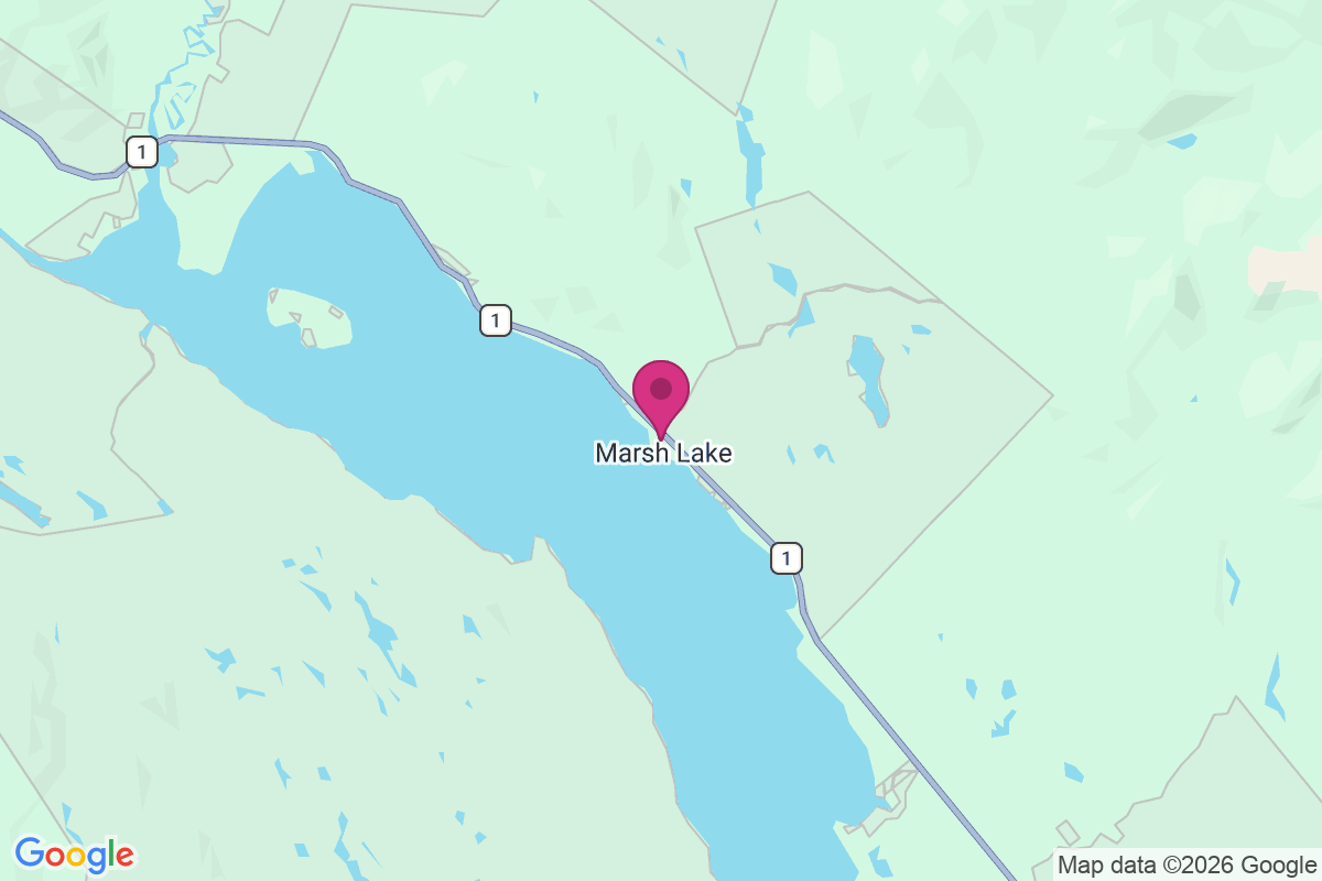 Marsh Lake map