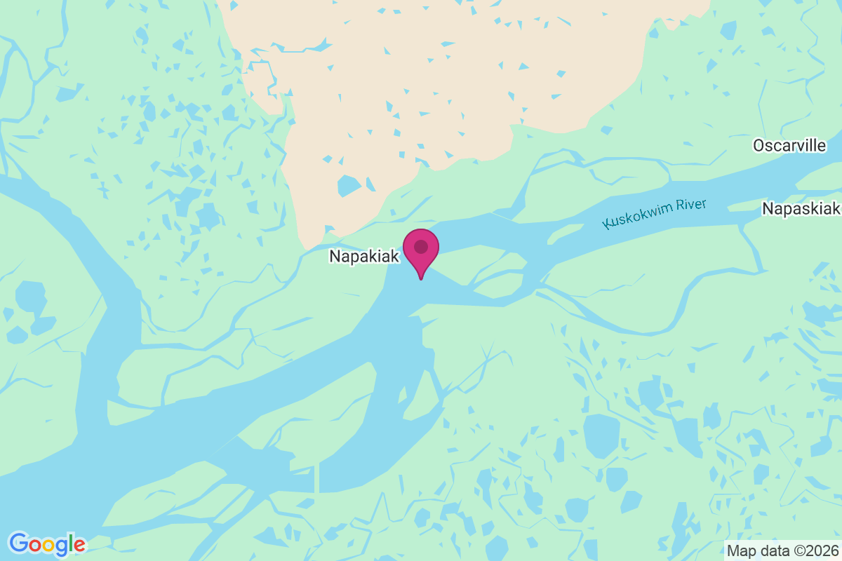 Napakiak map