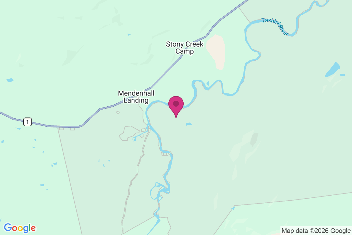 Mendenhall Landing map