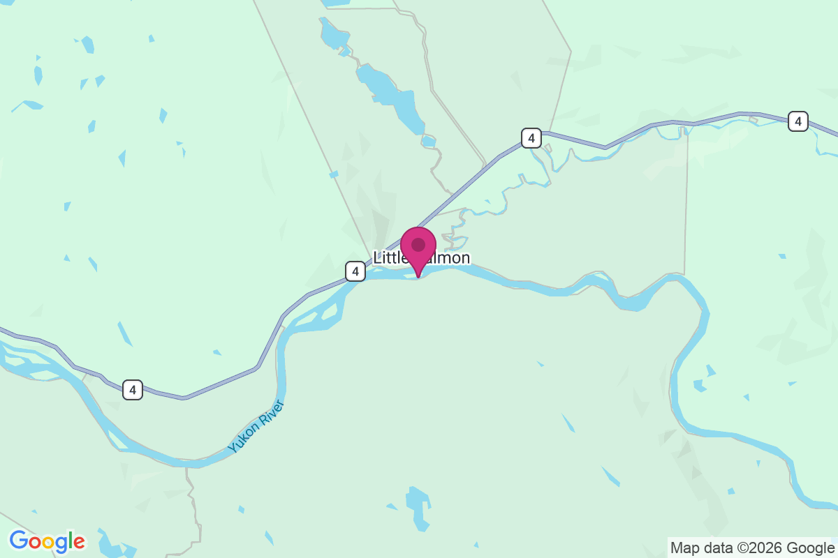 Little Salmon map