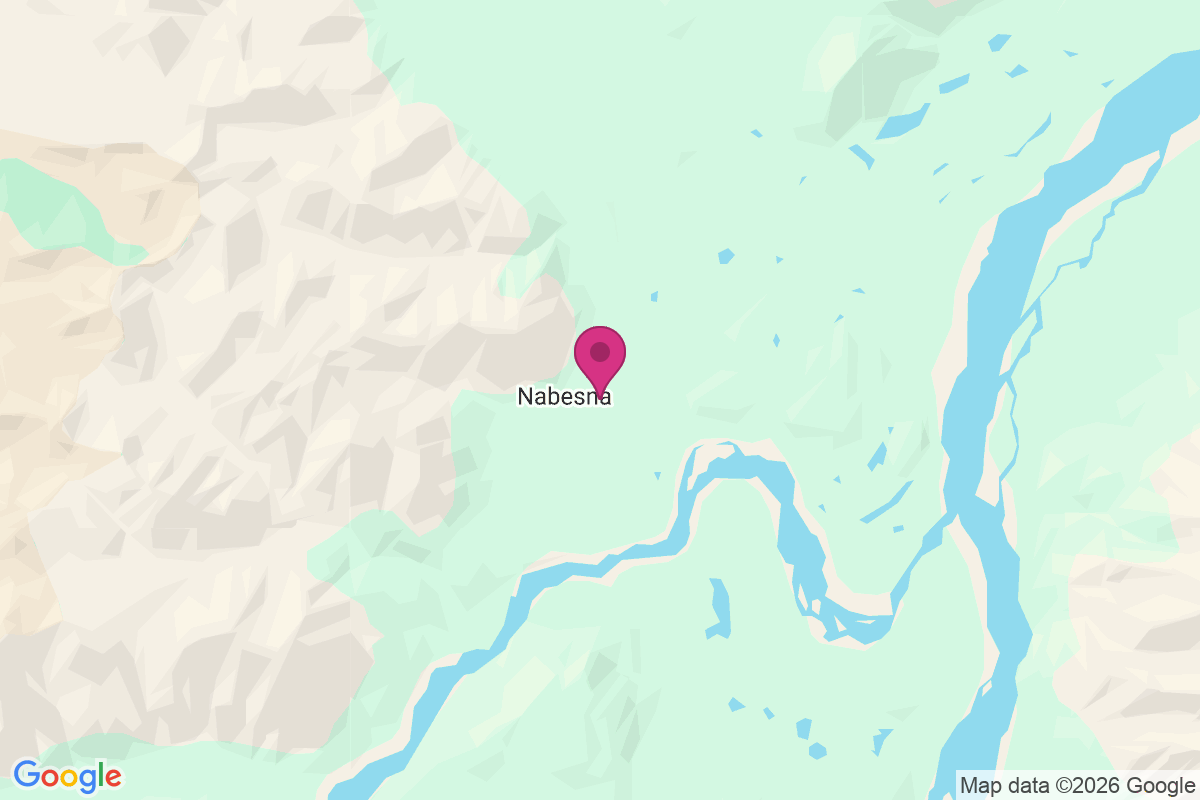 Nabesna map