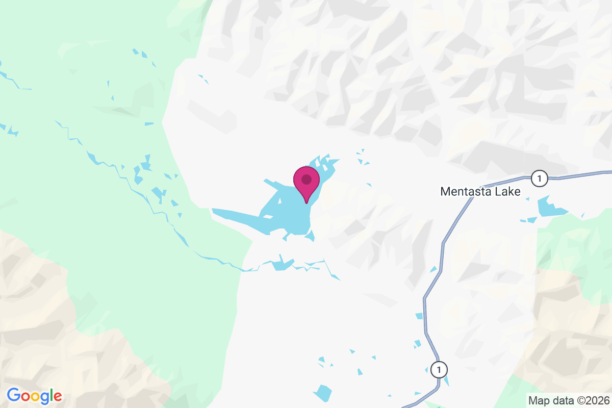 Mentasta Lake map