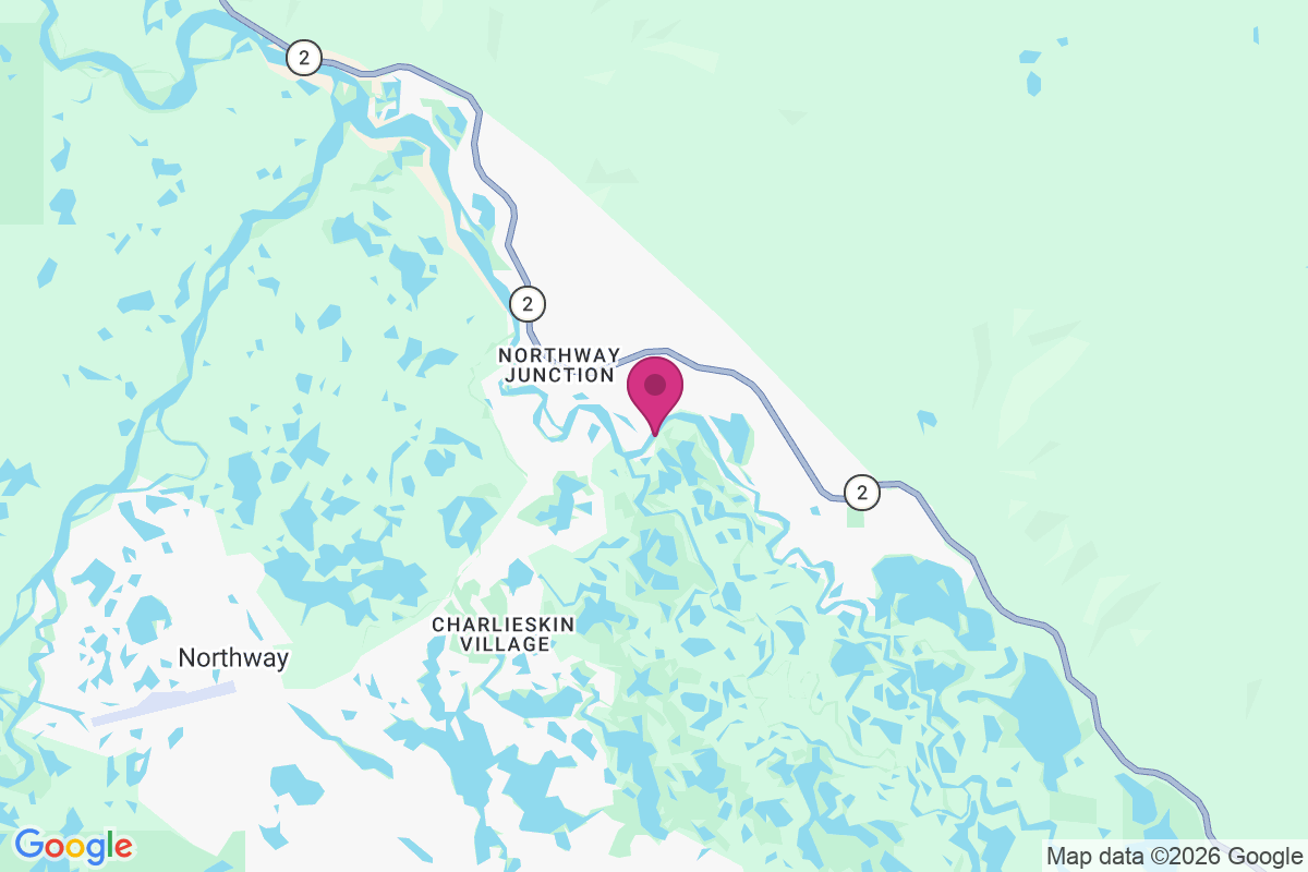 Northway Junction map