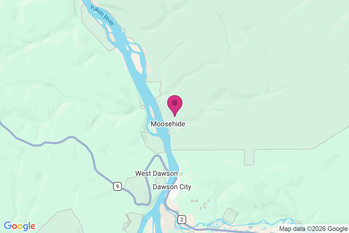 Moosehide map