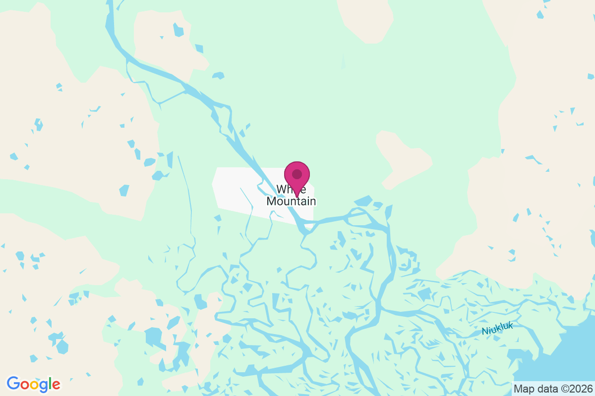 White Mountain map