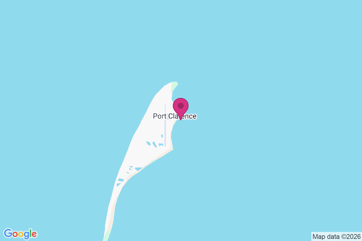 Port Clarence map