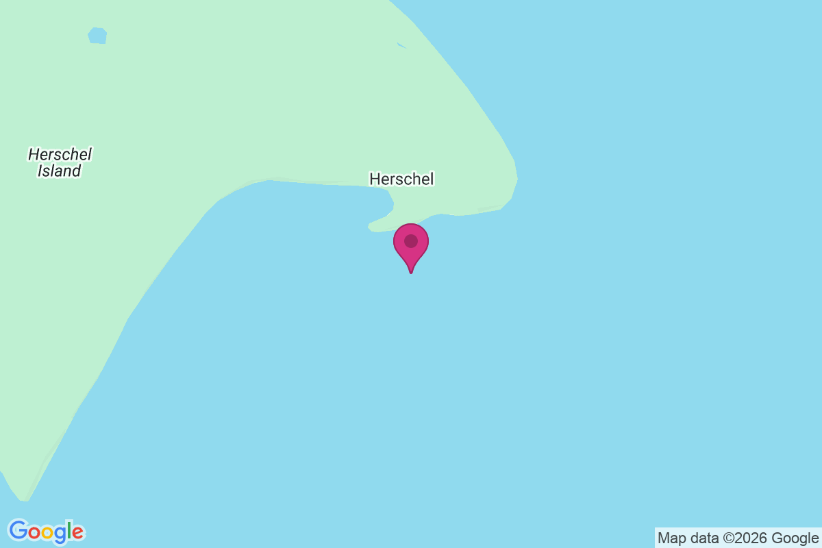 Herschel Island map
