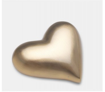 Brushed Gold (Keepsake Heart)