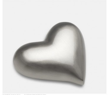 Brushed Pewter (Keepsake Heart)