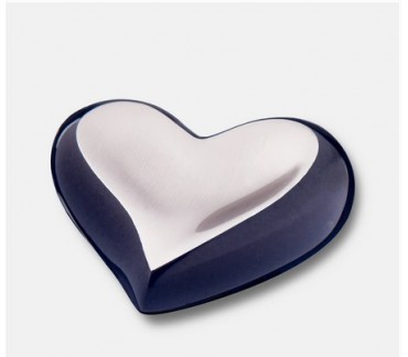 Brushed Pewter Midnight (Keepsake Heart)